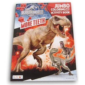 Jurassic World Dinosaurs Coloring/Activity Book with Tear/Share Pages